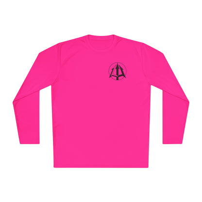 Legacy - Unisex Lightweight Long Sleeve Tee - Black logo