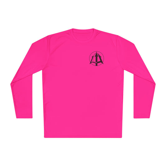 Legacy - Unisex Lightweight Long Sleeve Tee - Black logo