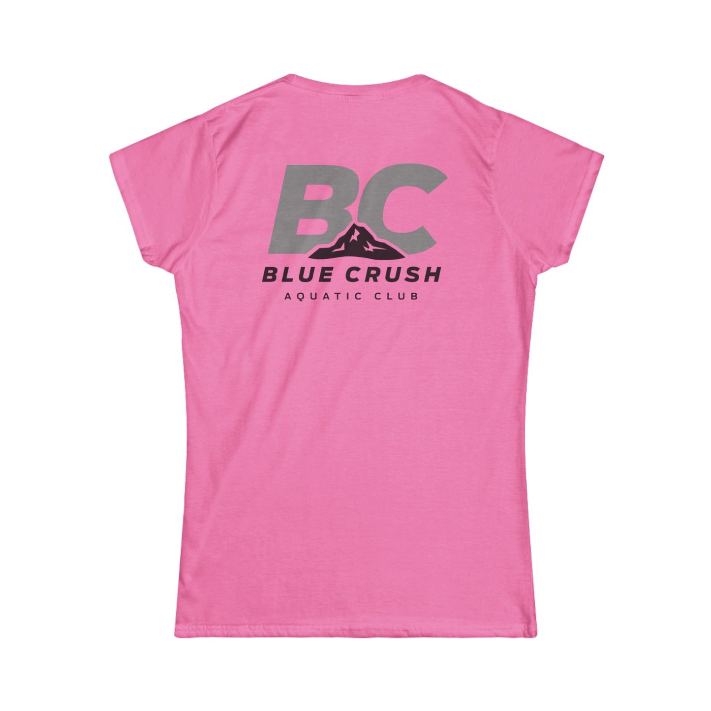 Blue Crush - Women's Soft style Tee - Gray logo