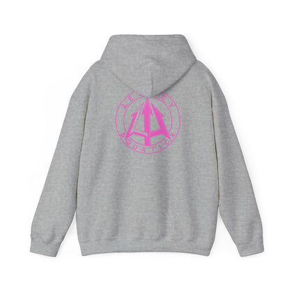 Legacy - Unisex Heavy Blend™ Hoodie - Pink logo