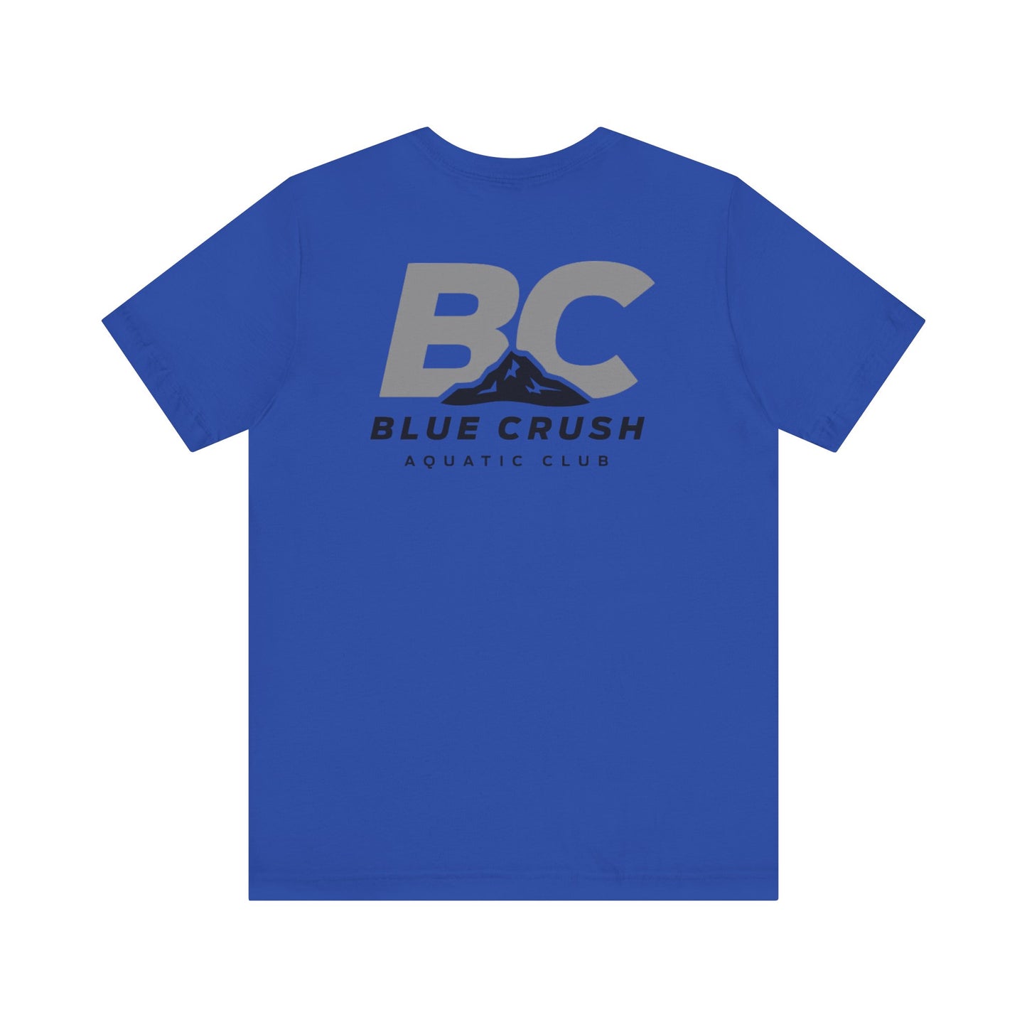 Blue Crush - Unisex Jersey Short Sleeve Tee - Gray logo