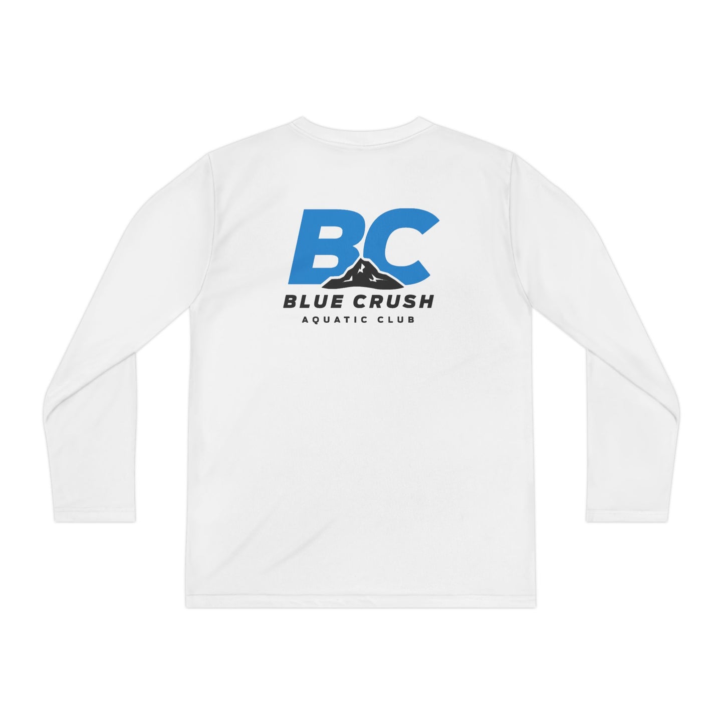 Blue Crush - Youth Long Sleeve Tee - Blue Logo