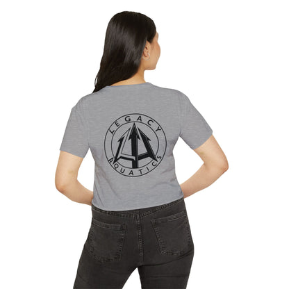 Legacy - Women's Crop Top - Black logo