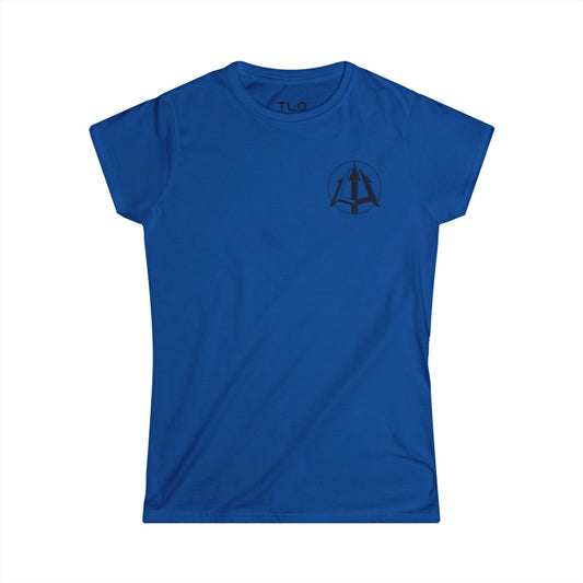 Legacy - Women's Softstyle Tee - Black logo