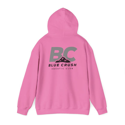 Blue Crush - Unisex Heavy Blend Hoodie - Gray logo