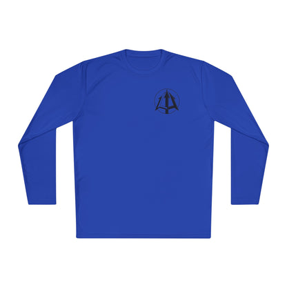 Legacy - Unisex Lightweight Long Sleeve Tee - Black logo