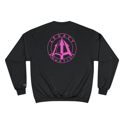 Legacy - Champion Sweatshirt - Pink logo