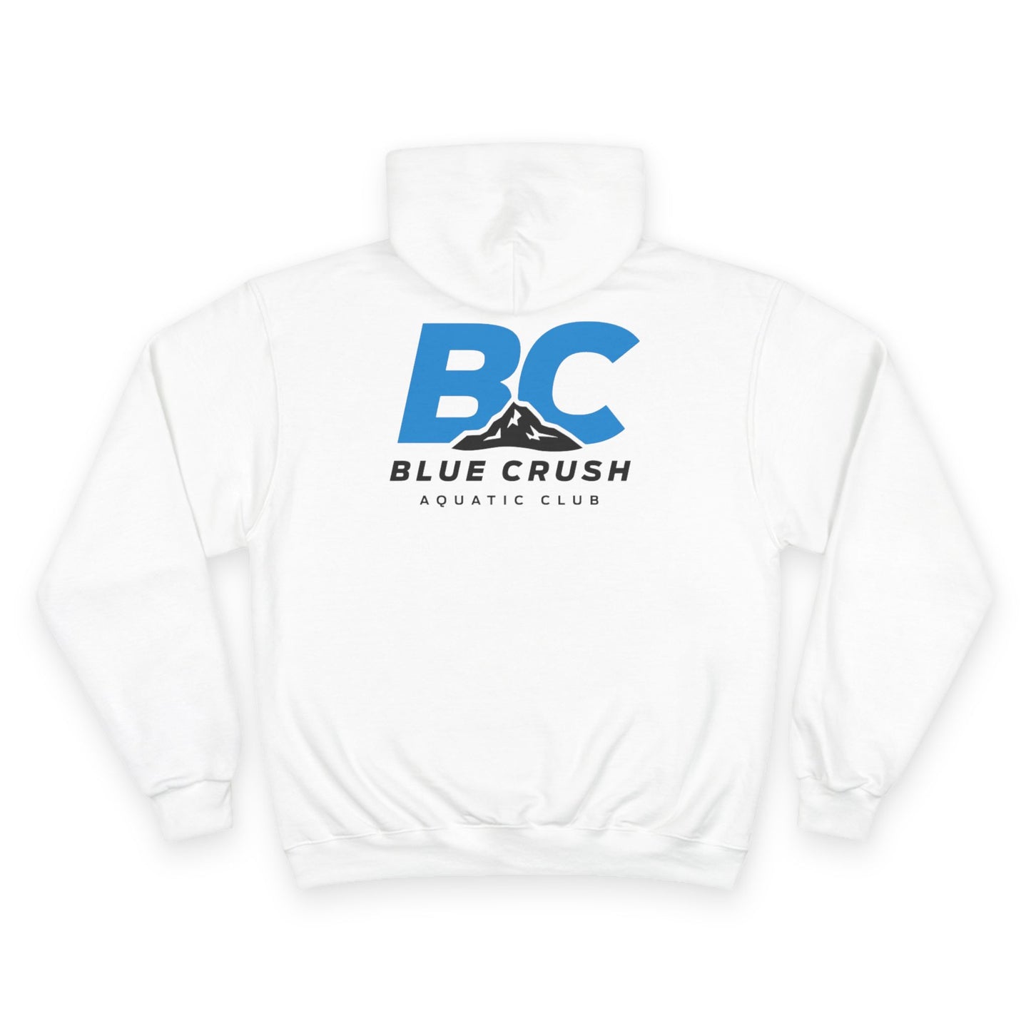 Blue Crush - Champion Hoodie - Blue logo