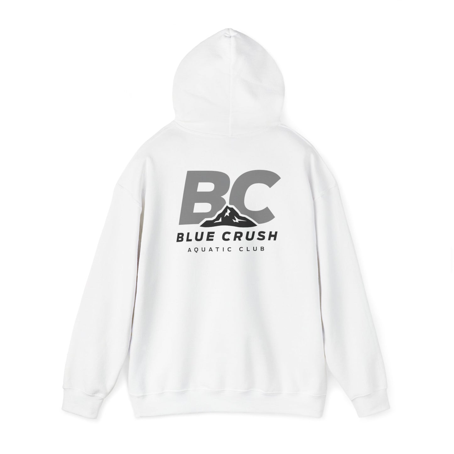 Blue Crush - Unisex Heavy Blend Hoodie - Gray logo