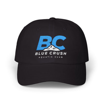 Blue Crush - Classic Dad Cap - Blue & White logo