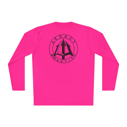 Legacy - Unisex Lightweight Long Sleeve Tee - Black logo