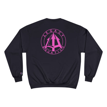 Legacy - Champion Sweatshirt - Pink logo