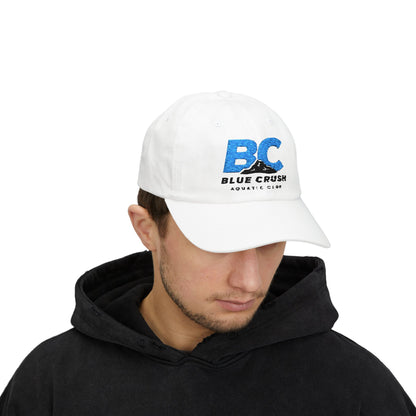 Blue Crush - Classic Dad Cap - Blue & Black logo