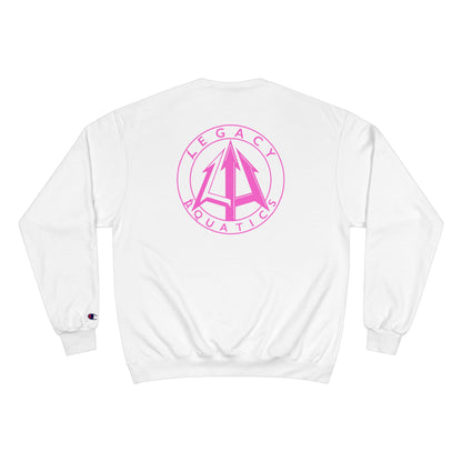 Legacy - Champion Sweatshirt - Pink logo