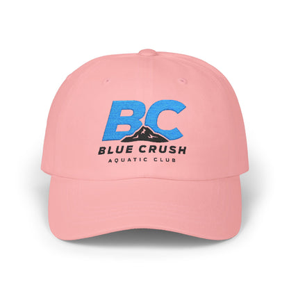 Blue Crush - Classic Dad Cap - Blue & Black logo