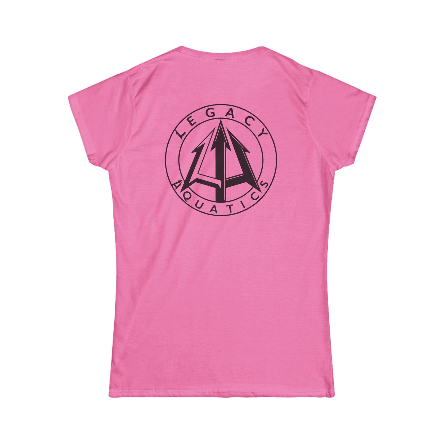 Legacy - Women's Softstyle Tee - Black logo