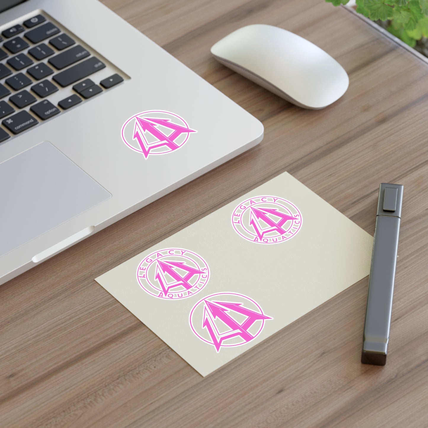 Legacy - Sticker Sheets - Pink logo