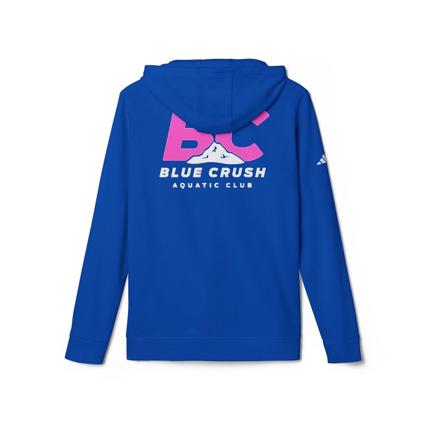 Blue Crush - Adidas Unisex Hoodie - Pink logo