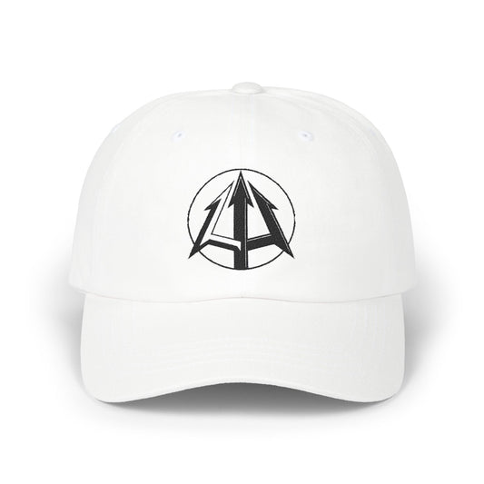 Legacy - Classic Dad Cap - Black pitchfork logo
