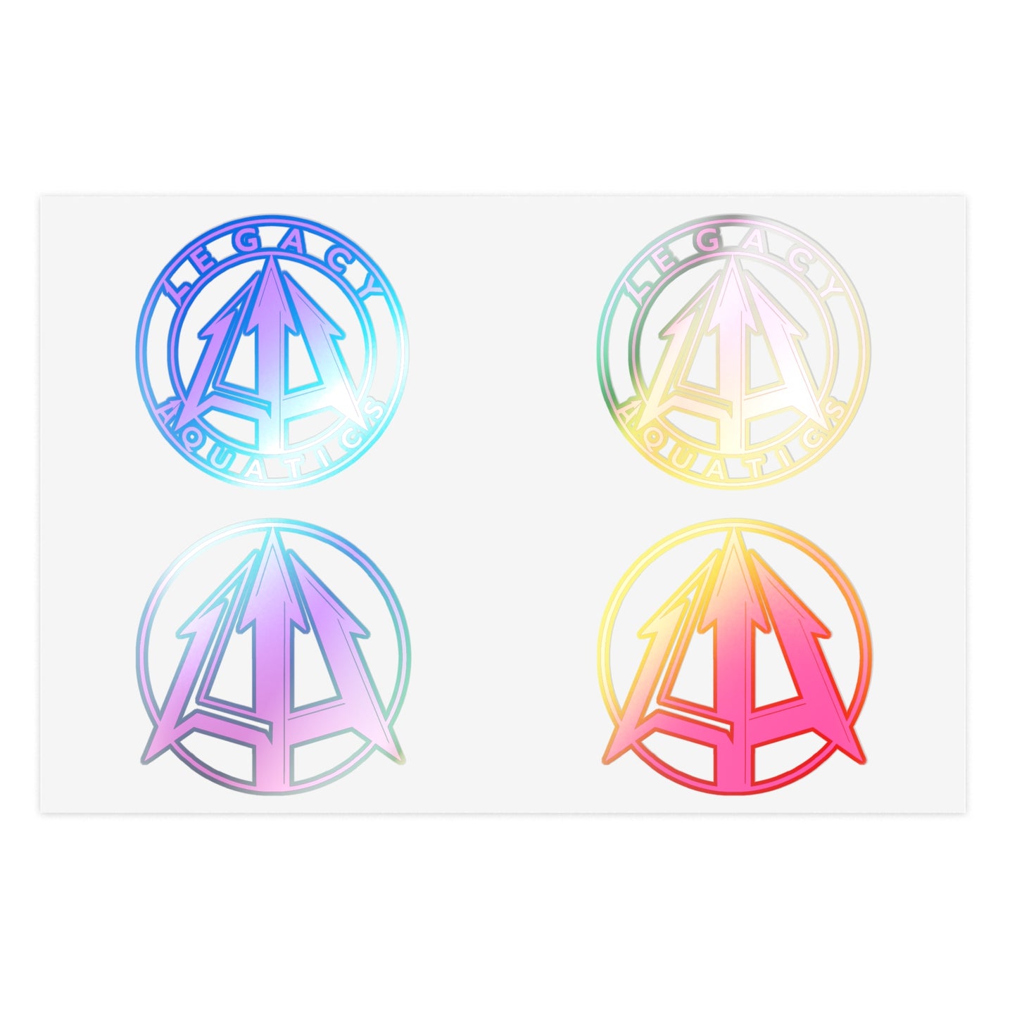 Legacy - Sticker Sheets - Pink logo