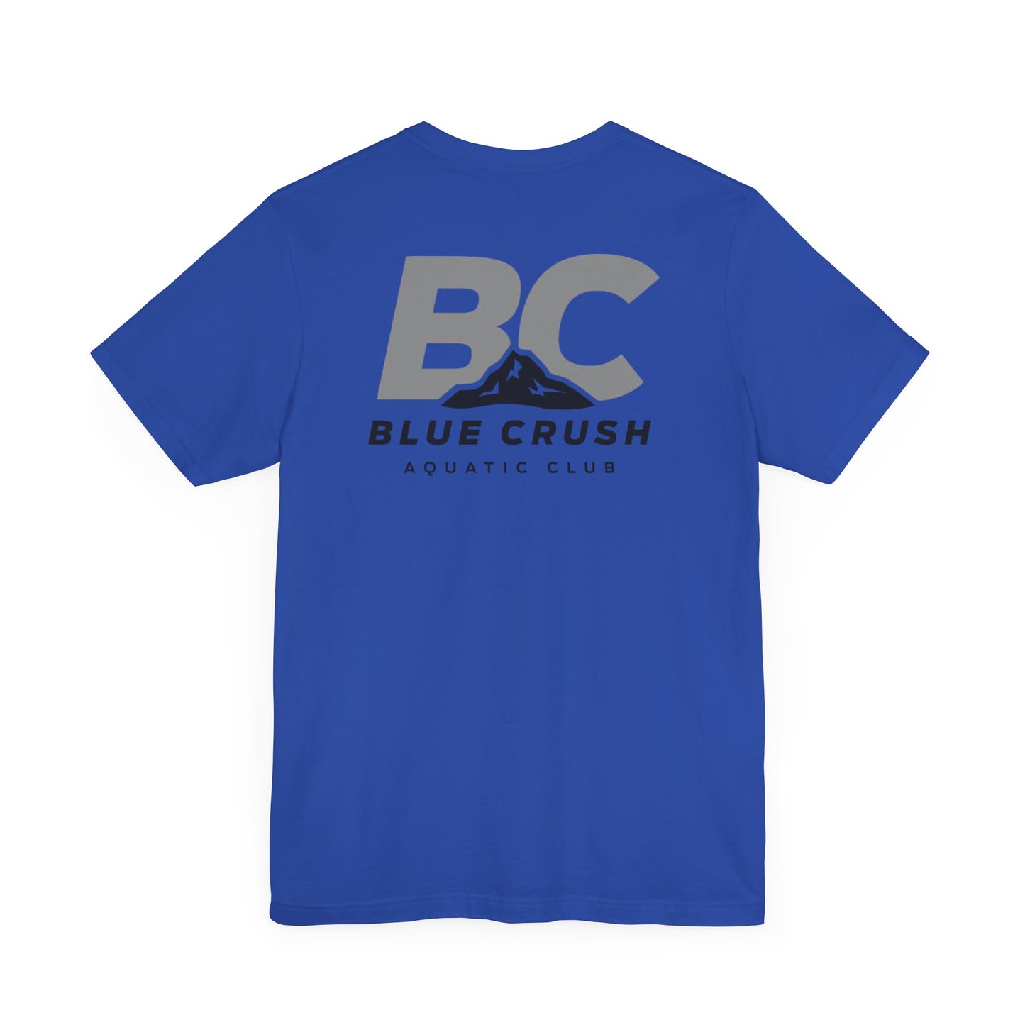 Blue Crush - Unisex Jersey Short Sleeve Tee - Gray logo