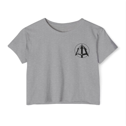 Legacy - Women's Crop Top - Black logo