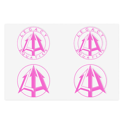 Legacy - Sticker Sheets - Pink logo
