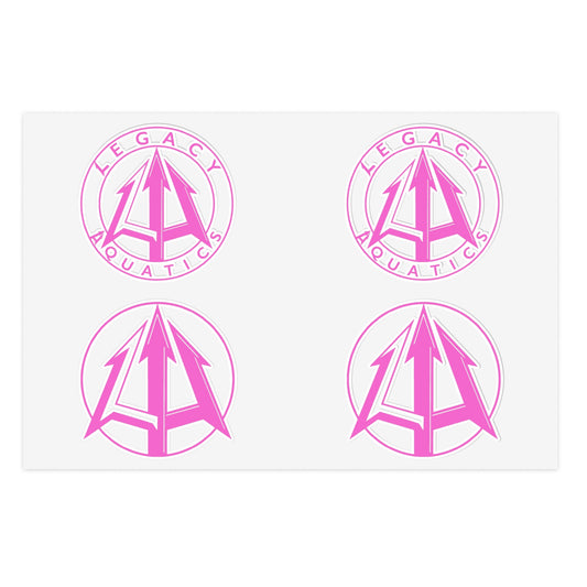 Legacy - Sticker Sheets - Pink logo