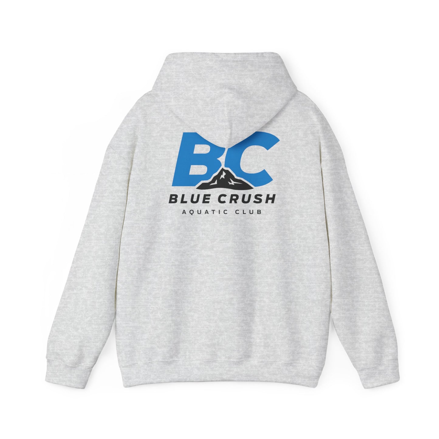Blue Crush - Unisex Heavy Blend Hoodie - Blue Logo