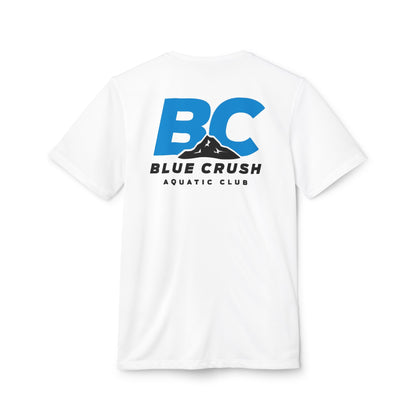 Blue Crush - Adidas Sport T-Shirt - Blue logo