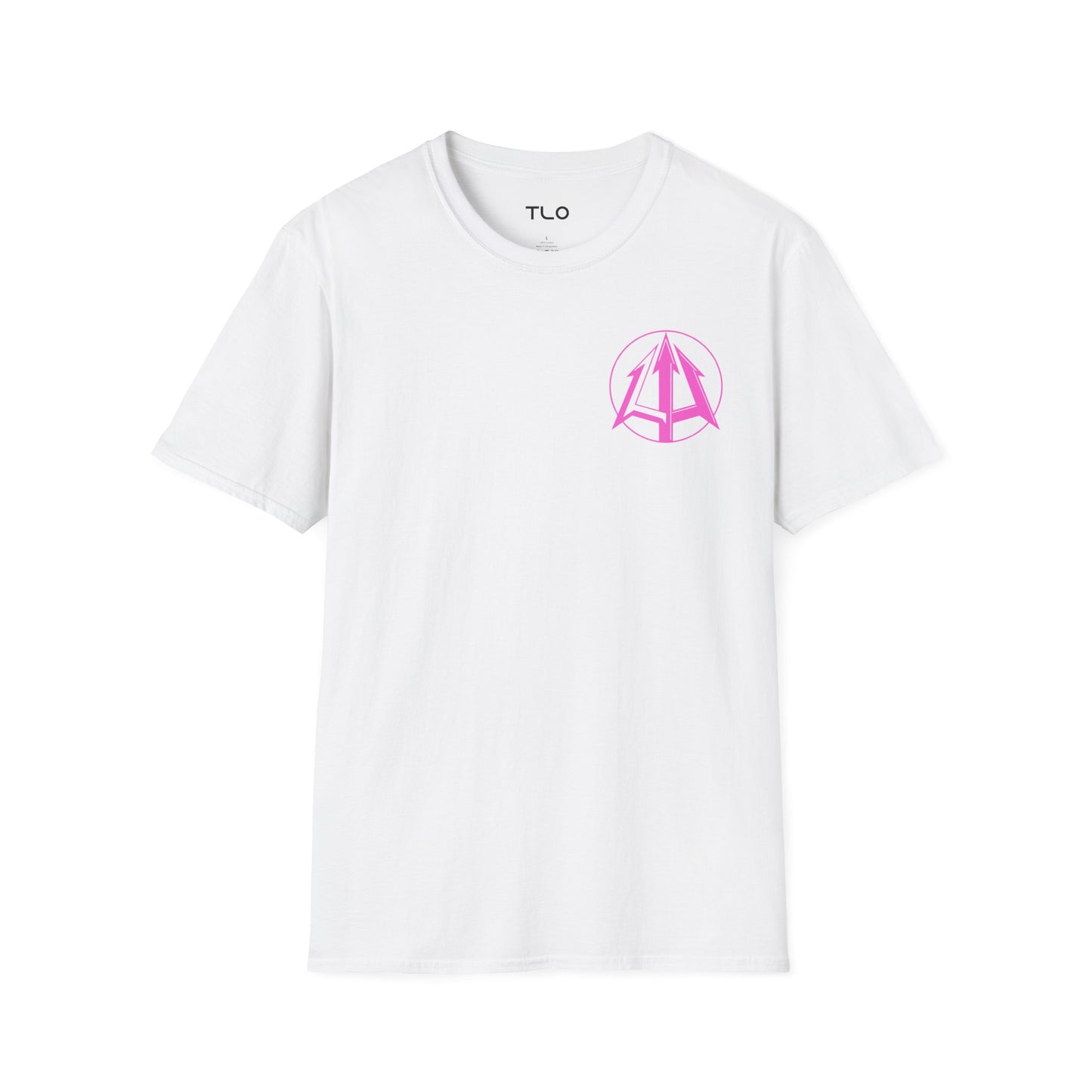Legacy - Unisex Softstyle T-Shirt - Pink logo