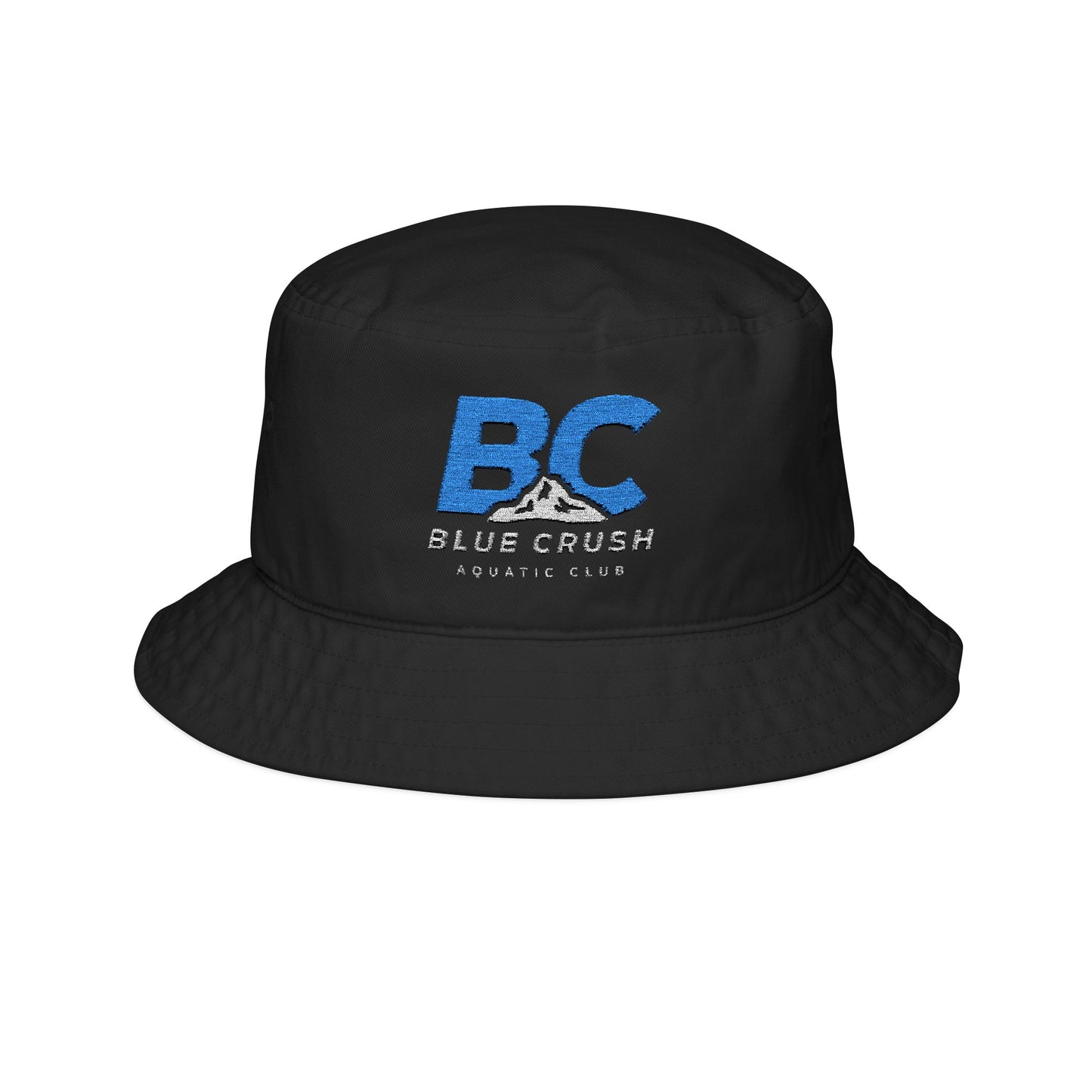 Blue Crush - Bucket Hat - Black w/Blue & White logo