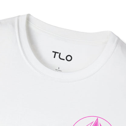 Legacy - Unisex Softstyle T-Shirt - Pink logo