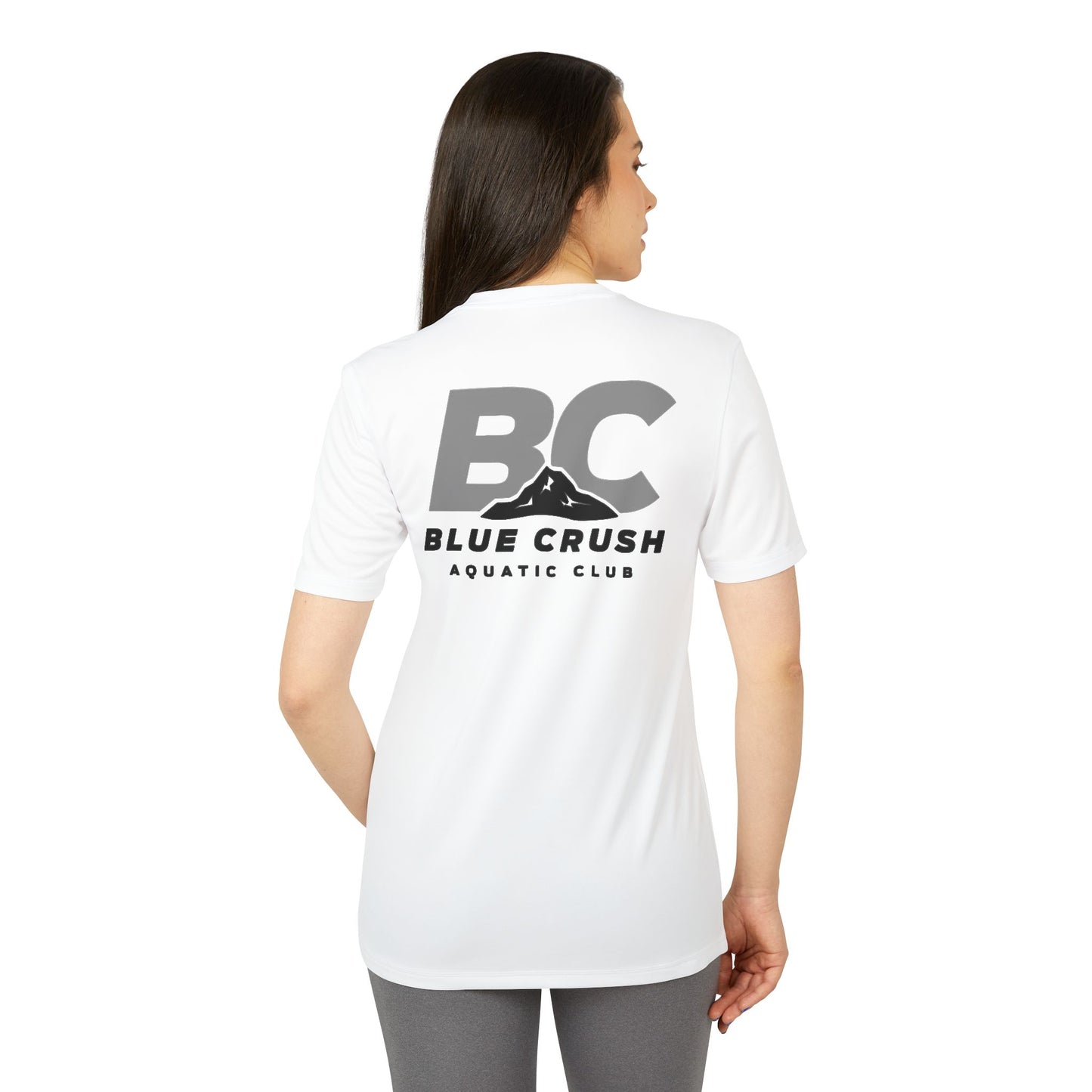 Blue Crush - Adidas Sport T-Shirt - Gray logo