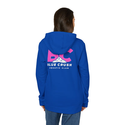 Blue Crush - Adidas Unisex Hoodie - Pink logo