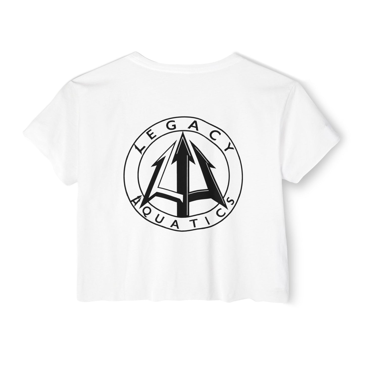 Legacy - Women's Crop Top - Black logo