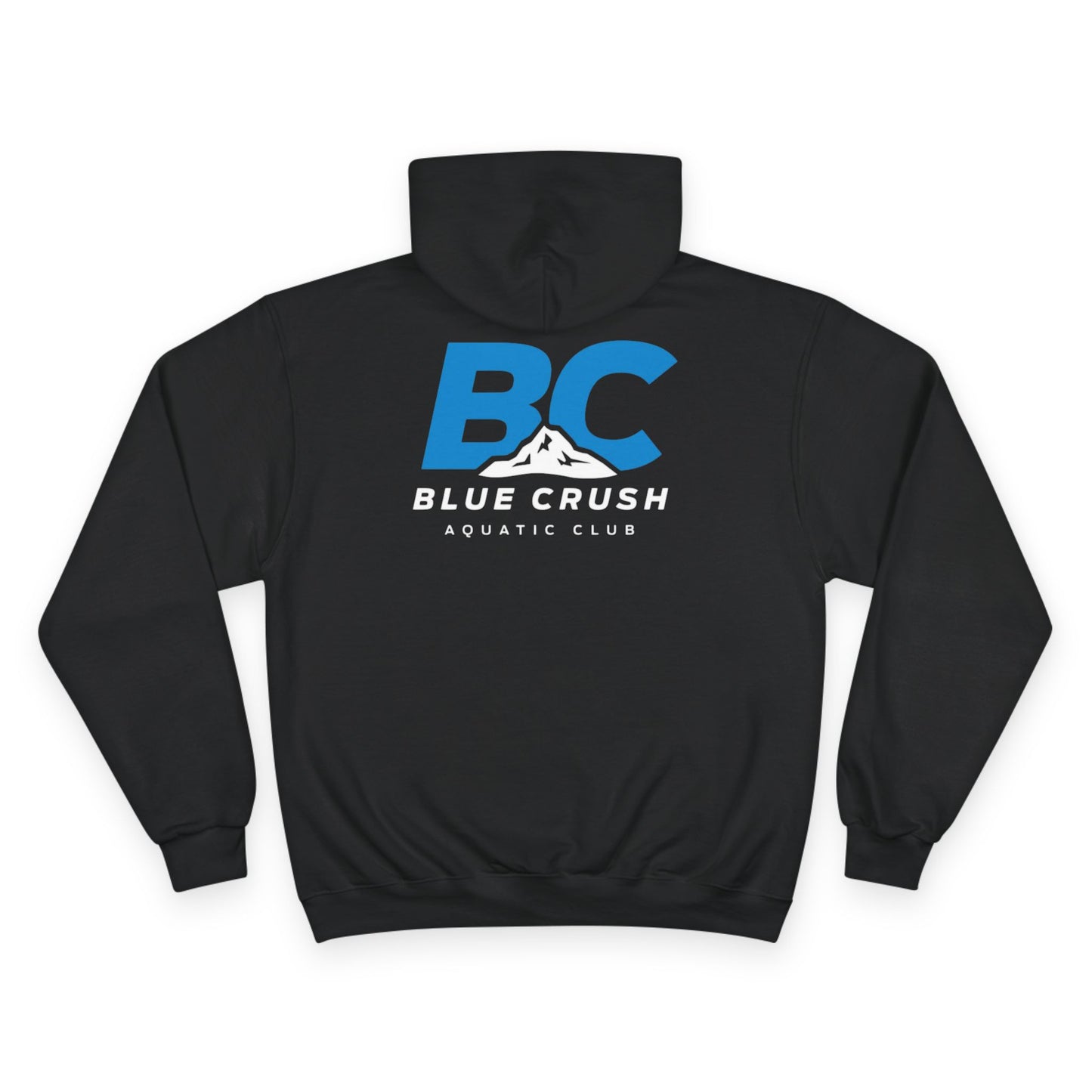 Blue Crush - Champion Hoodie - Blue logo