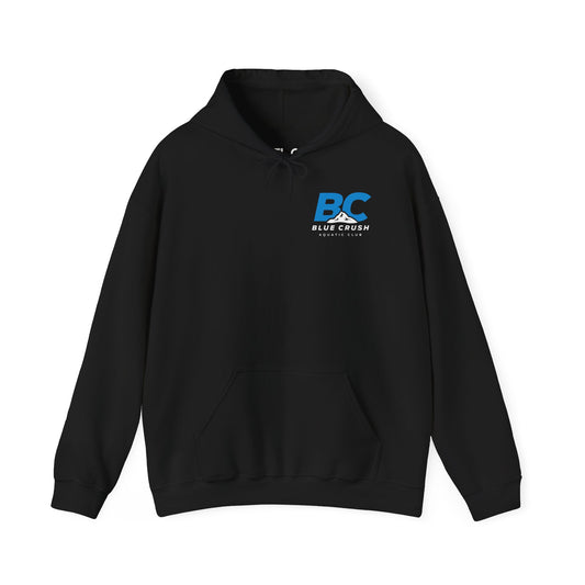 Blue Crush - Unisex Heavy Blend Hoodie - Blue Logo